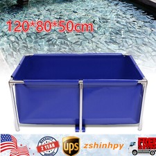 Modern Aquarium Fish Water Tank Ornamental Swimming Pool Koi Breeding Pond USA