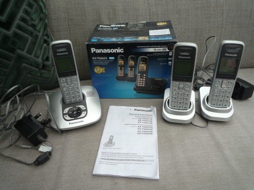 Panasonic triple phones - panasonic,