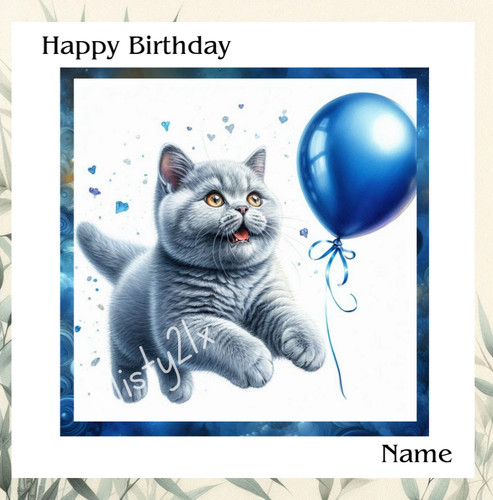 Personalised british shorthair - british,