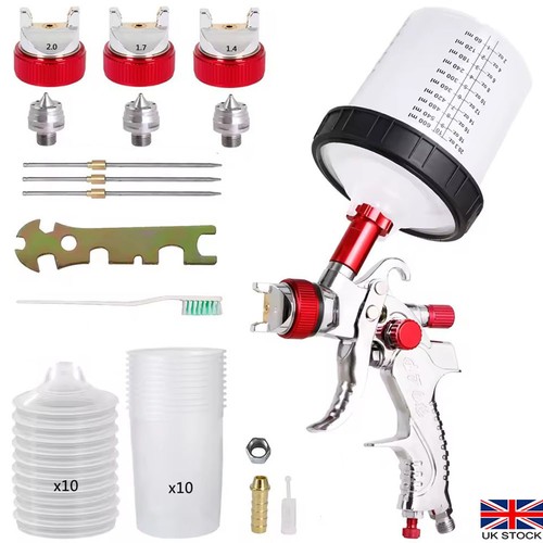 Hvlp spray gun kit gravity - gun,