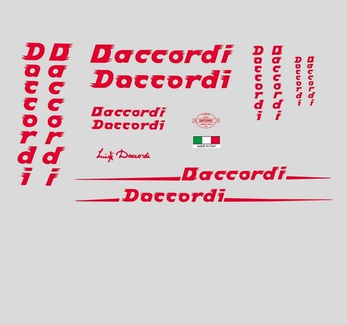 Daccordi bicycle decals - daccordi,