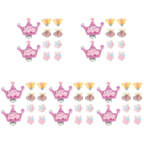 Children clip earrings - children, with