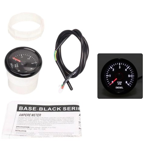 52mm diesel tachometer meter - 52mm,