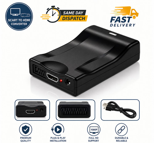 Scart hdmi converter - scart,