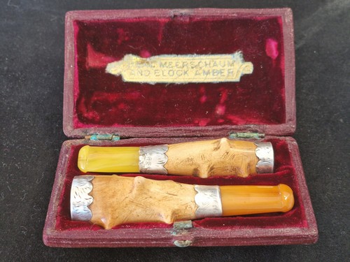 Antique meerschaum amber - meerschaum, &
