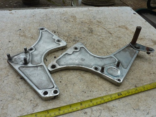 Norton plates footrest - plates,
