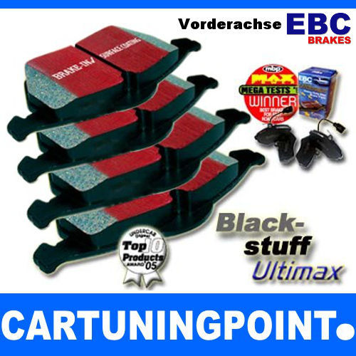 Ebc brake pads - pads, front