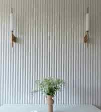 Fluted MDF Wall Panelling 3D Wall Panels Paintable Wood Paneling Packs