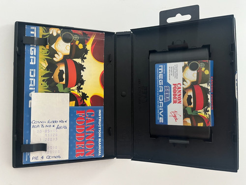 Cannon fodder sega megadrive - fodder,