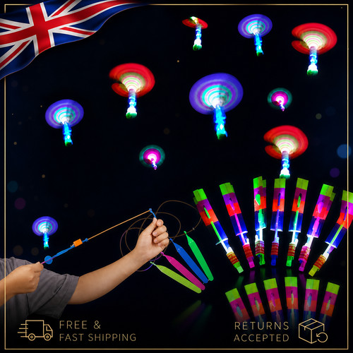 Outdoor flash rocket toy - toy, led