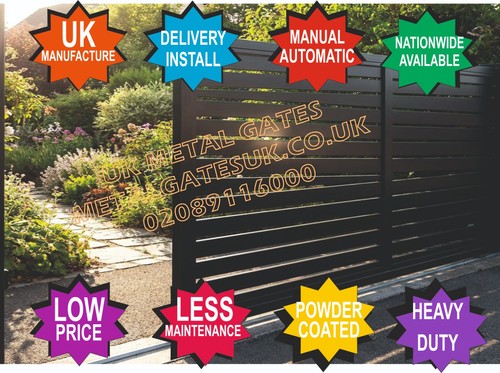 Sliding gate telescopic - sliding,