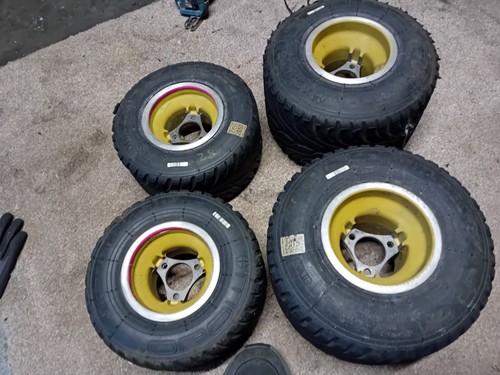 Kart wet rims - kart, tyres