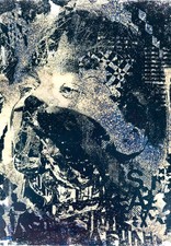 VHILS: Glance - Original Signed Serigraph