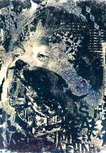 Vhils glance original - vhils:,
