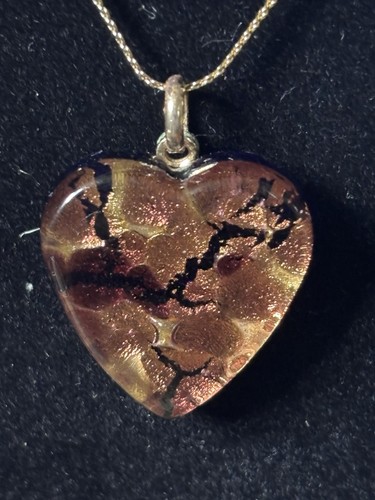 Vintage murano glass heart - vintage,