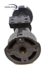 4x KITCHEN CABINET PLINTH FEET LEGS + 2 CLIPS - BLACK ADJUSTABLE 100MM OR 150MM