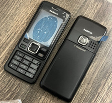 Full Housing Cover For Nokia 6300 c Black Color