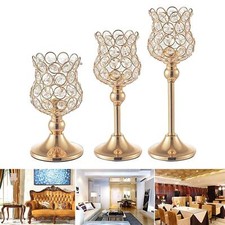 Gold Candle Holder Stand