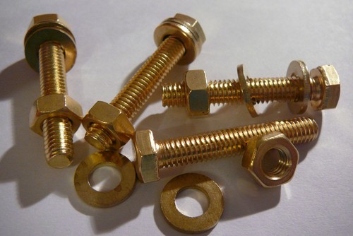 M6x35 brass hex head - m6x35,