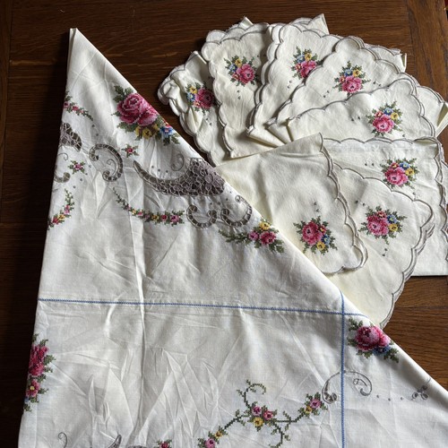 Vintage embroidered large - vintage,