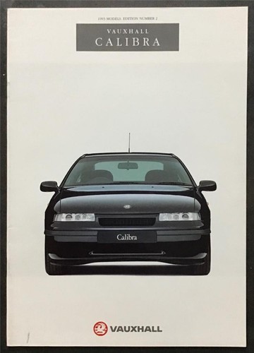 Vauxhall calibra car range - calibra,