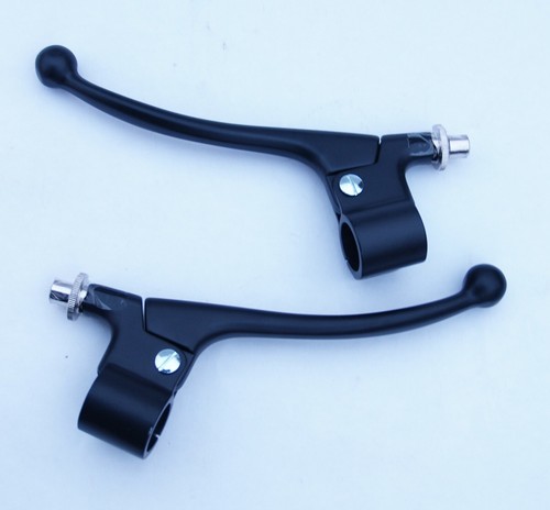 Amal pattern black levers pair - levers,
