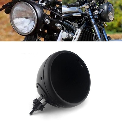 Matte black headlight - 7'',