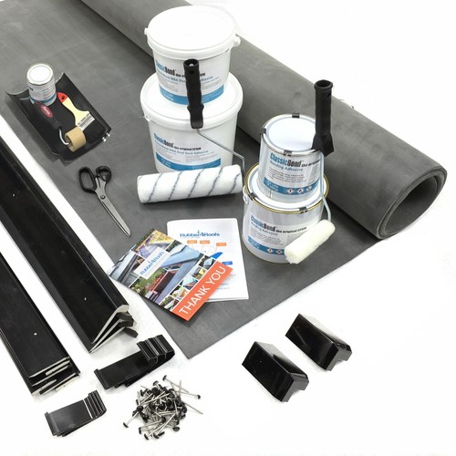 Epdm rubber roof kit flat - rubber,