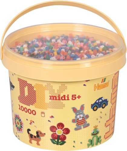 Hama beads 10000pc bucket with - beads,