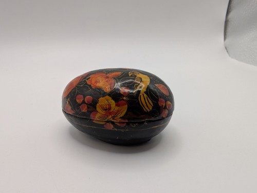 Russian lacquered papier mache - lacquered,