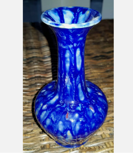 Cobridge stoneware trial vase - stoneware,