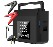 Portable Car Jump Starter with Air Compressor,4000A Car Battery Jump Starter