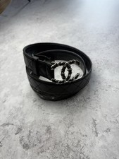 Chanel Black Quilted Leather