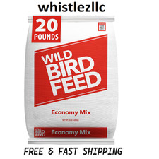 Economy Mix Wild Bird Feed, Value Bird Seed Blend, Dry, 20 lb. Bag