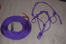 STIFF 4-KNOT HALTER, 14' LEAD