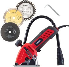 Mini Circular Saw Handheld Electric 600W Wood Metal Masonry & Tile Cutting Tool