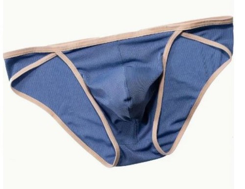 New men ribbed - ribbed, aqua