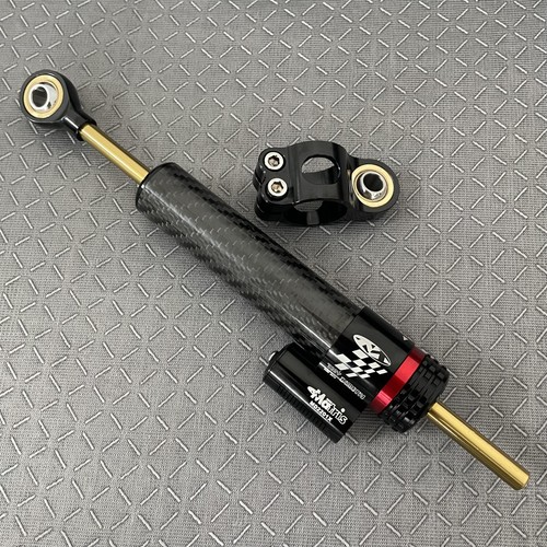 Titanium steering damper - 10'',