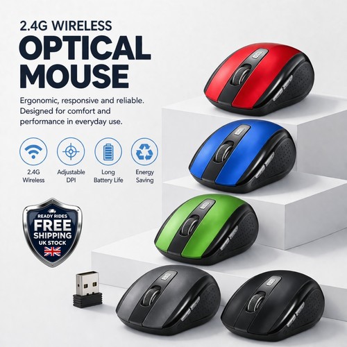 Wireless cordless 4ghz - wireless, mouse