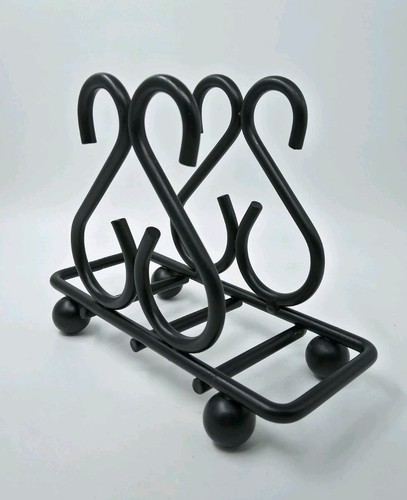 Metal napkin holder black - metal, holder,