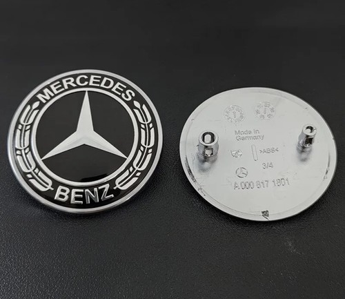 Mercedes benz black - mercedes-benz, wreath