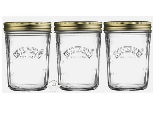 Kilner canning glass jars - glass,