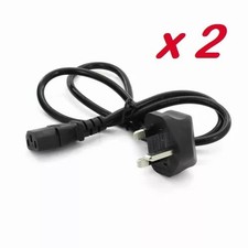 2 x Kettle Cables Mains Power