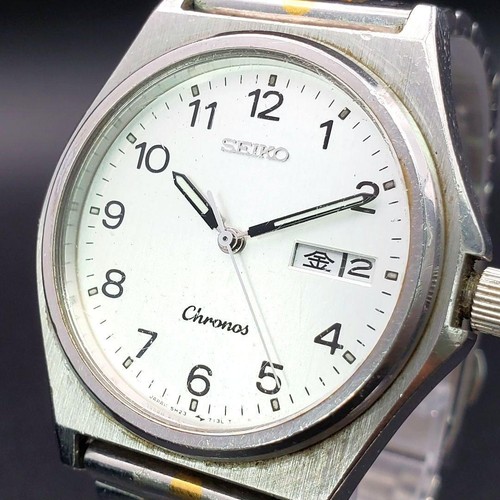 Seiko chronos day date - day,