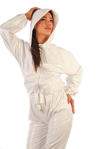 Pvc one piece rain - one-piece, rubber
