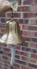 Large Vintage Brass Bell