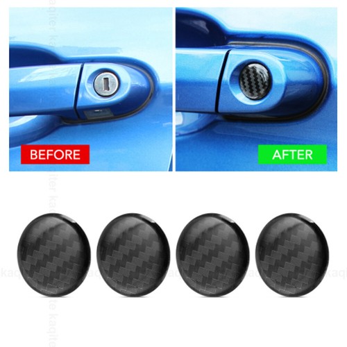Black carbon fiber car lock - black,