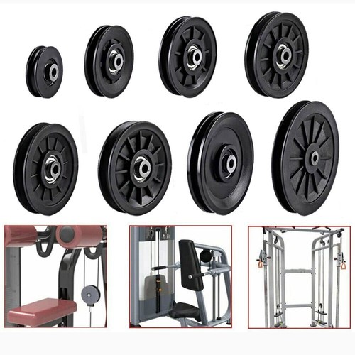 Black nylon pulley cable - nylon,