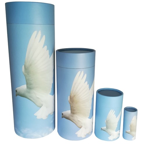 Scatter tube for ashes urn - tube,