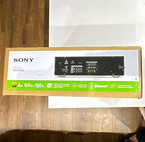 Sony str dh190 - str-dh190, receiver